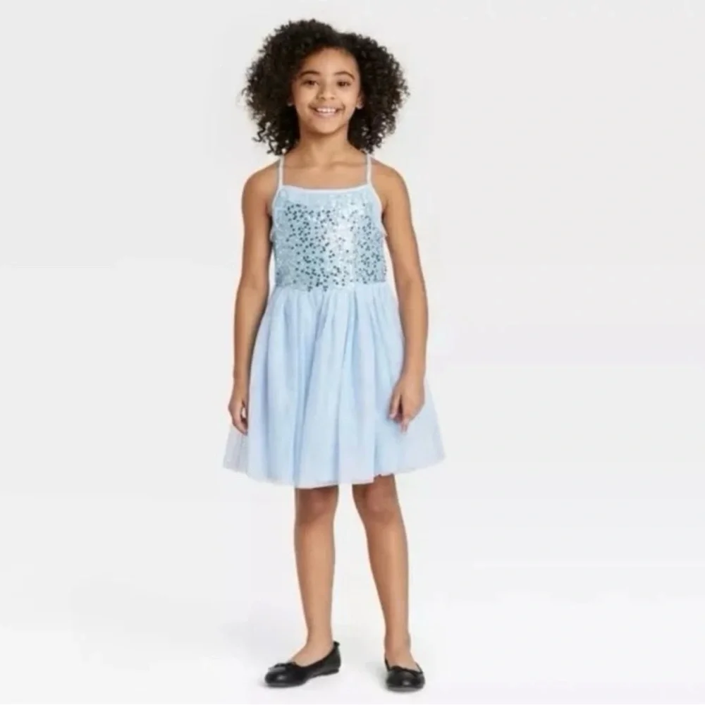 EUC Cat & Jack Sequin Dress